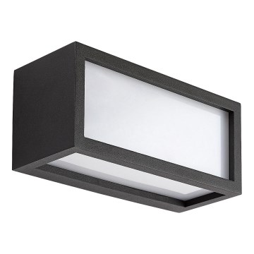 Rabalux - Aplique de pared LED para exterior LED/10W/230V IP54 negro