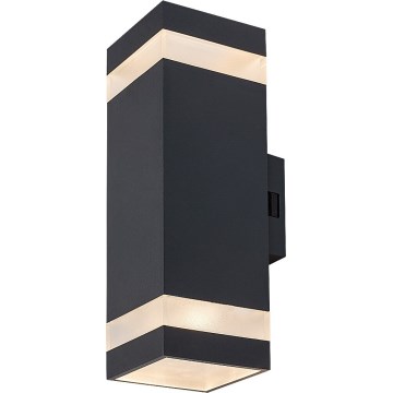 Rabalux - Aplique de pared LED para exterior LED/16W/230V IP65 antracita