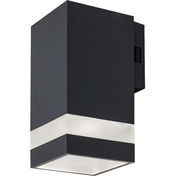 Rabalux - Aplique de pared LED para exterior LED/9W/230V IP65 antracita