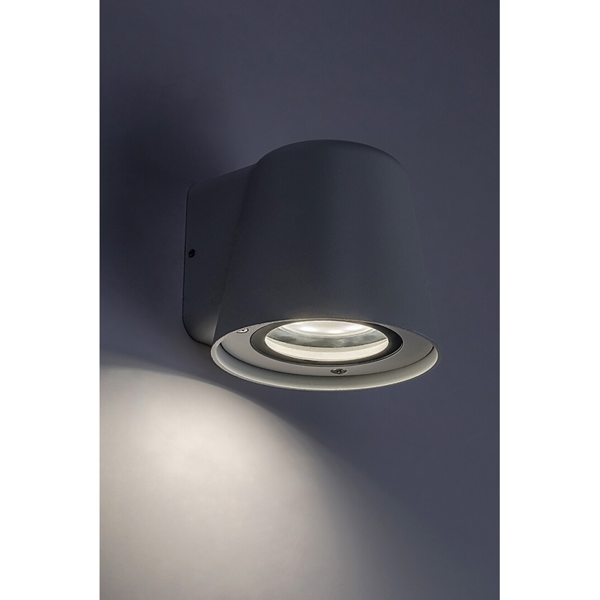 Rabalux - Aplique exterior 1xGU10/35W/230V IP54 blanco