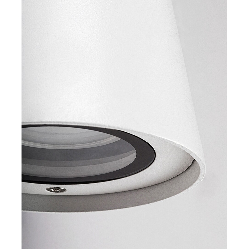 Rabalux - Aplique exterior 1xGU10/35W/230V IP54 blanco