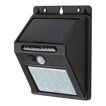 Rabalux - Aplique LED solar con sensor IP44 1200 mAh