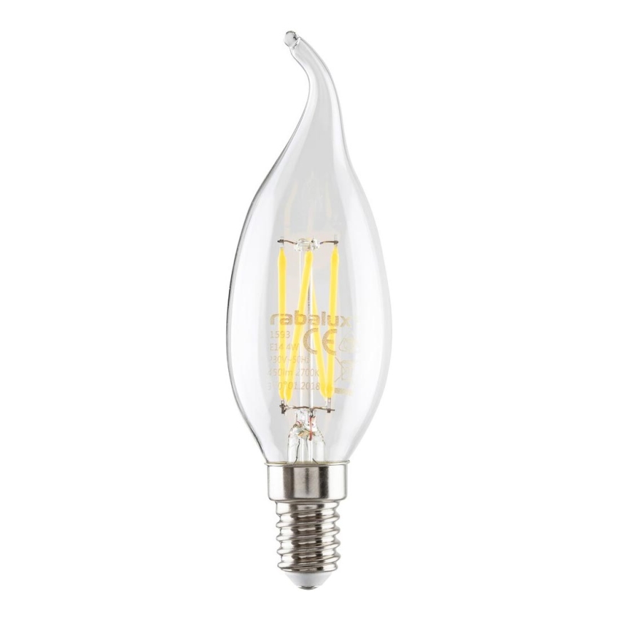 Rabalux - Bombilla LED FILAMENT CF35 E14/4W/230V 4000K