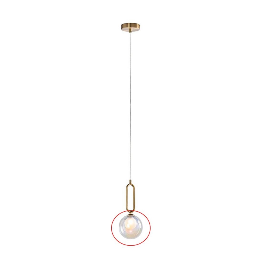 Rabalux - Cristal de repuesto para la lámpara ROSEHIP G9 Ø 15 cm