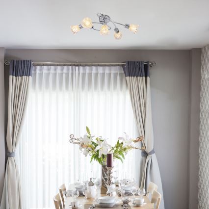 Rabalux - Foco 5xE14/40W/230V