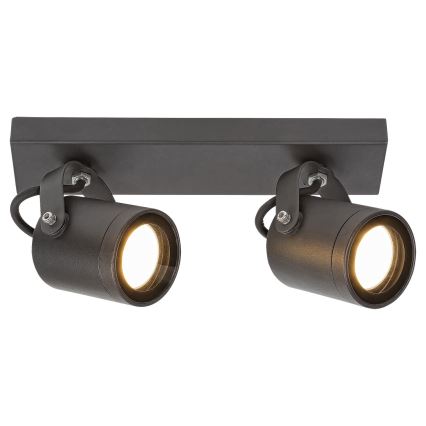Rabalux - Foco de pared exterior 2xGU10/35W/230V IP44