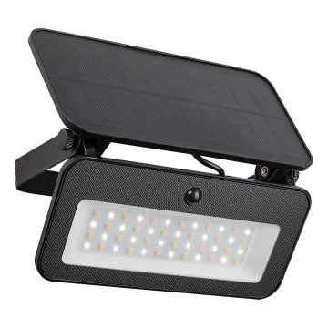 Rabalux - Foco solar LED con sensor LED/8W/3,7V 3000/4000/6500K IP65 2600 mAh