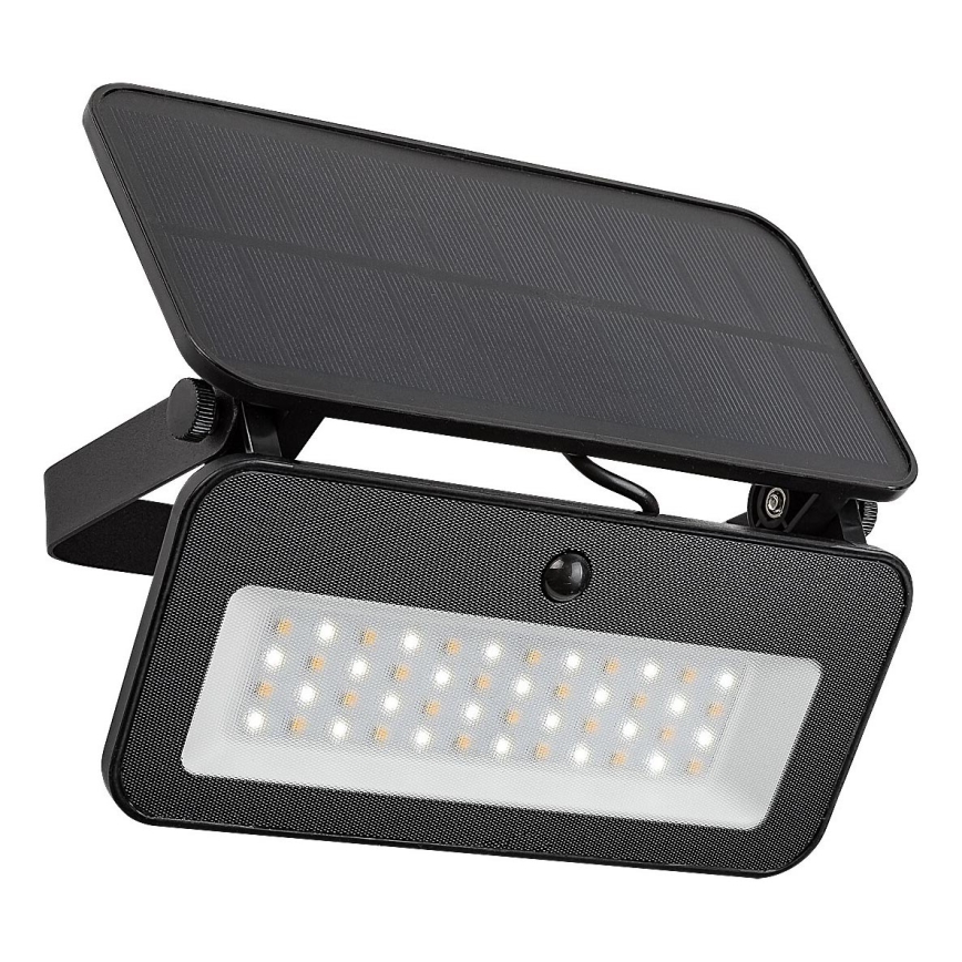 Rabalux - Foco solar LED con sensor LED/8W/3,7V 3000/4000/6500K IP65 2600 mAh