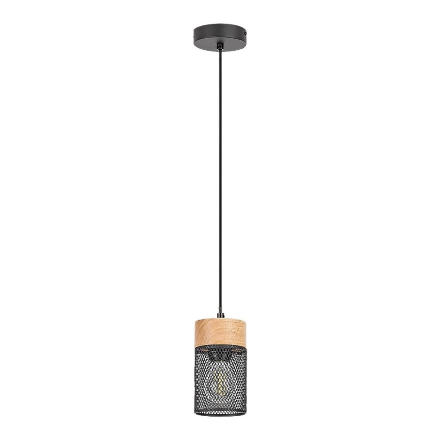 Rabalux - Lámpara colgante 1xE27/25W/230V haya