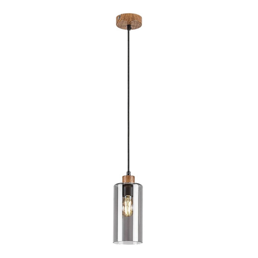 Rabalux - Lámpara colgante 1xE27/25W/230V roble