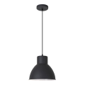 Rabalux - Lámpara colgante 1xE27/60W/230V negra