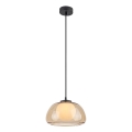 Rabalux - Lámpara colgante 1xG9/5W/230V marrón/ahumado