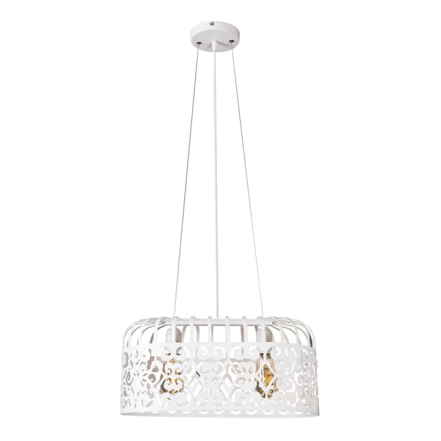 Rabalux - Lámpara colgante 2xE27/60W/230V blanco