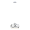 Rabalux - Lámpara colgante GINGER 1xE27/60W/230V
