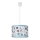 Rabalux - Lámpara colgante infantil 1xE27/40W/230V azul