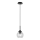 Rabalux - Lámpara de araña de baño en cadena 1xE27/15W/230V negro IP44