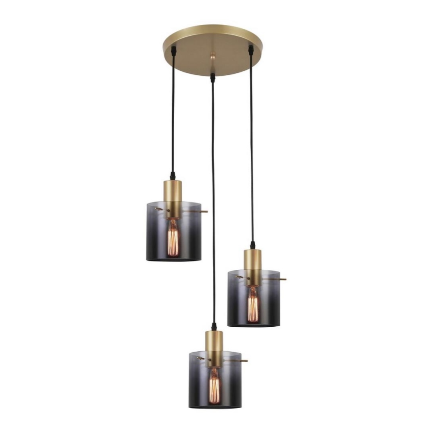 Rabalux - Lámpara de araña de cable 3xE27/40W/230V