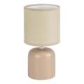 Rabalux - Lámpara de mesa 1xE14/40W/230V beige