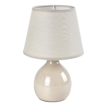 Rabalux - Lámpara de mesa 1xE14/40W/230V beige