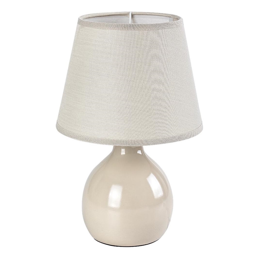 Rabalux - Lámpara de mesa 1xE14/40W/230V beige