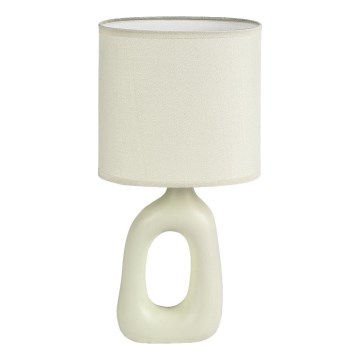 Rabalux - Lámpara de mesa 1xE14/40W/230V color crema