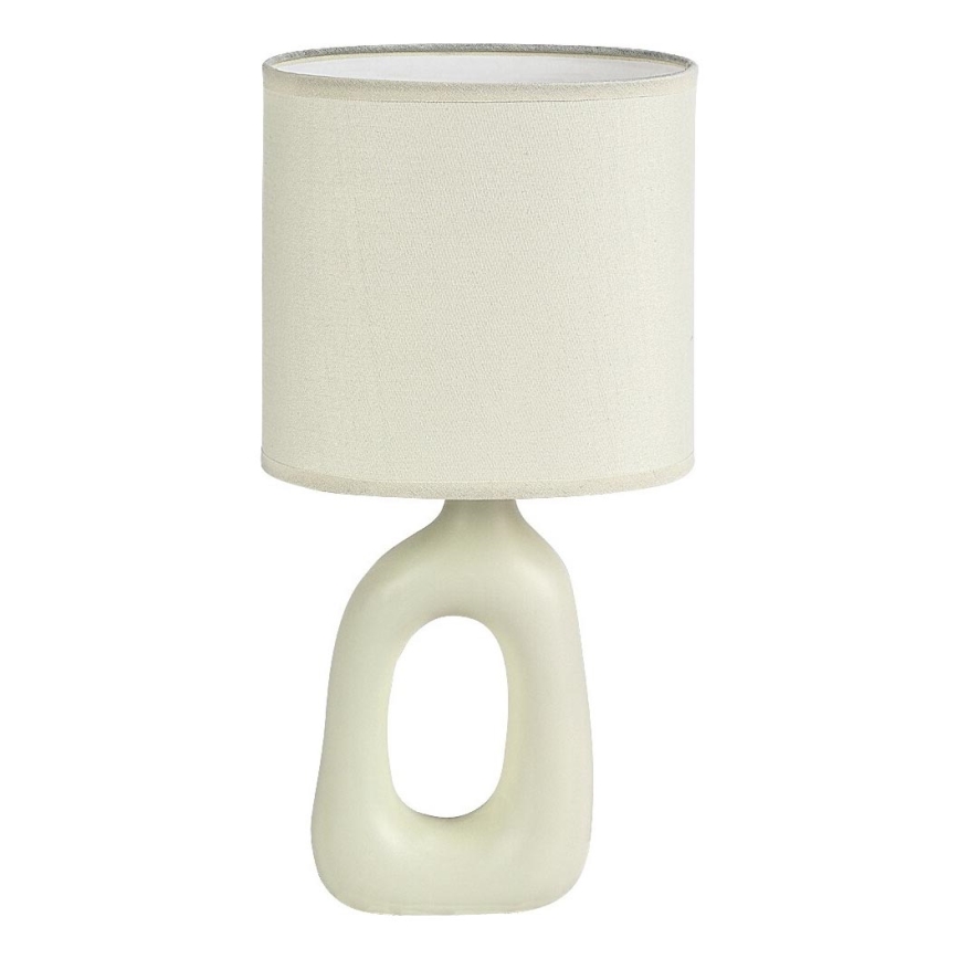 Rabalux - Lámpara de mesa 1xE14/40W/230V color crema