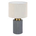 Rabalux - Lámpara de mesa 1xE14/40W/230V gris