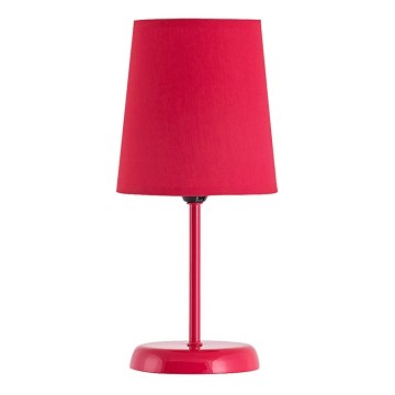 Rabalux - Lámpara de mesa 1xE14/40W/230V rojo