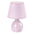 Rabalux - Lámpara de mesa 1xE14/40W/230V rosa