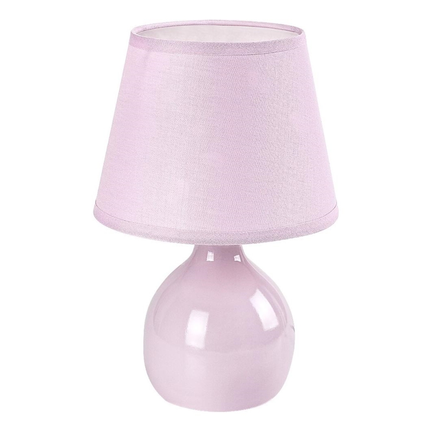 Rabalux - Lámpara de mesa 1xE14/40W/230V rosa