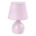 Rabalux - Lámpara de mesa 1xE14/40W/230V rosa