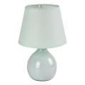 Rabalux - Lámpara de mesa 1xE14/40W/230V verde menta