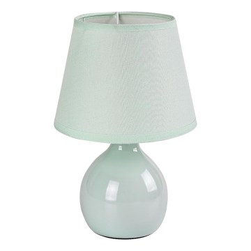 Rabalux - Lámpara de mesa 1xE14/40W/230V verde menta