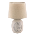 Rabalux - Lámpara de mesa infantil 1xE14/40W/230V marrón