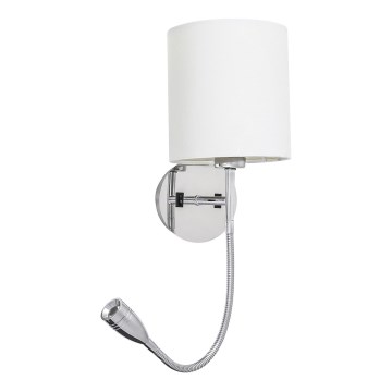 Rabalux - Lámpara de pared LED 1xE27/40W+LED/3W