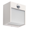 Rabalux - Lámpara de pared LED para exterior con sensor LED/12W/230V blanca IP44