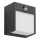 Rabalux - Lámpara de pared LED para exterior con sensor LED/12W/230V negro IP44