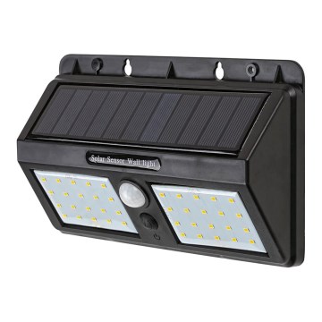 Rabalux - Lámpara de pared solar LED con sensor IP44 1200 mAh