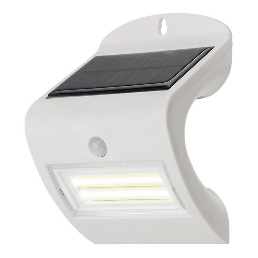 Rabalux - Lámpara de pared solar LED con sensor IP44 1200 mAh