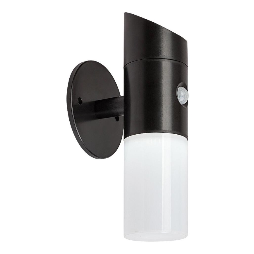 Rabalux - Lámpara de pared solar LED RGB con sensor LED/1W/3,7V IP44 negra 1200 mAh