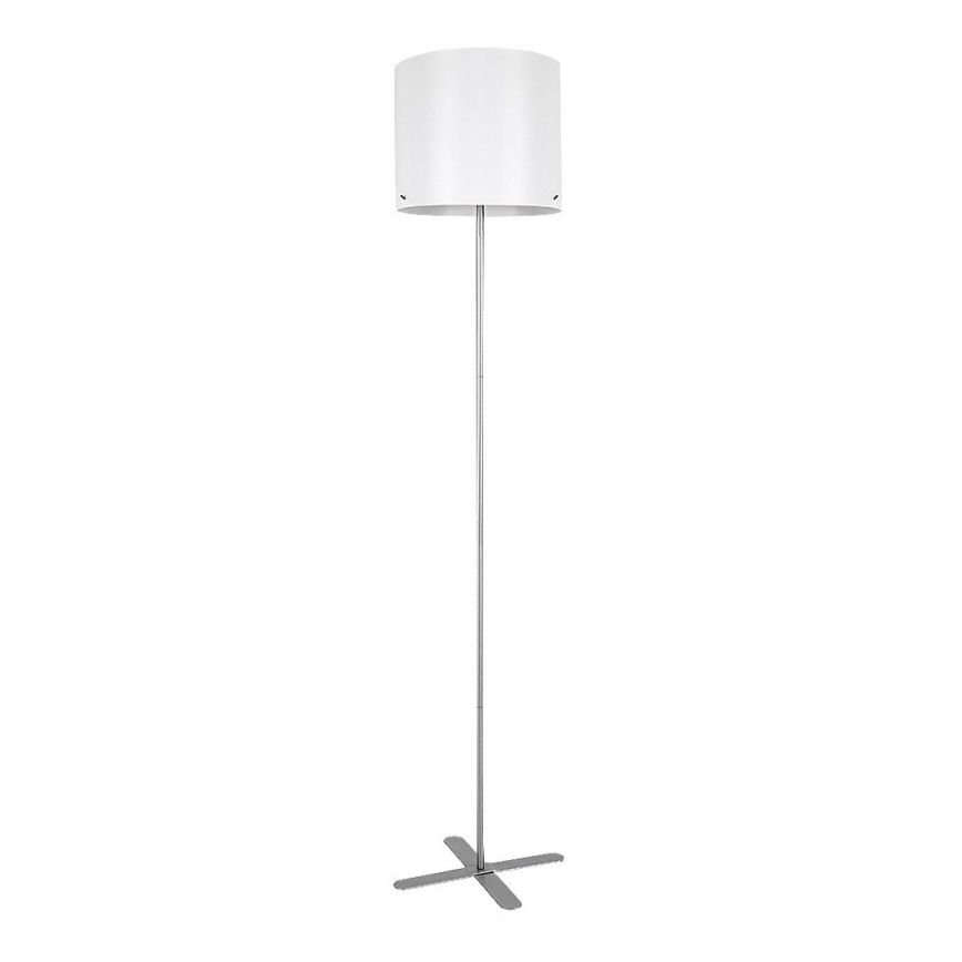 Rabalux - Lámpara de pie 1xE27/40W/230V blanco/plata