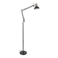Rabalux - Lámpara de pie 1xE27/40W/230V negra/cromo brillante