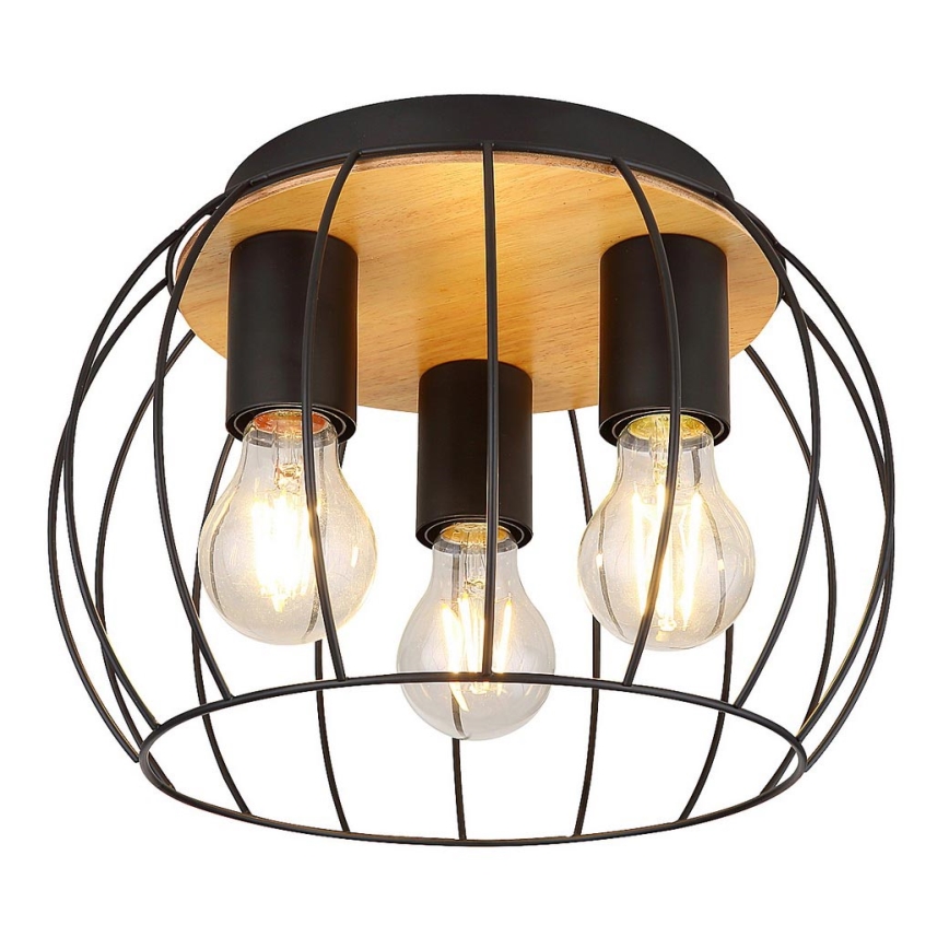 Rabalux - Lámpara de techo 3xE27/25W/230V Ø 30 cm