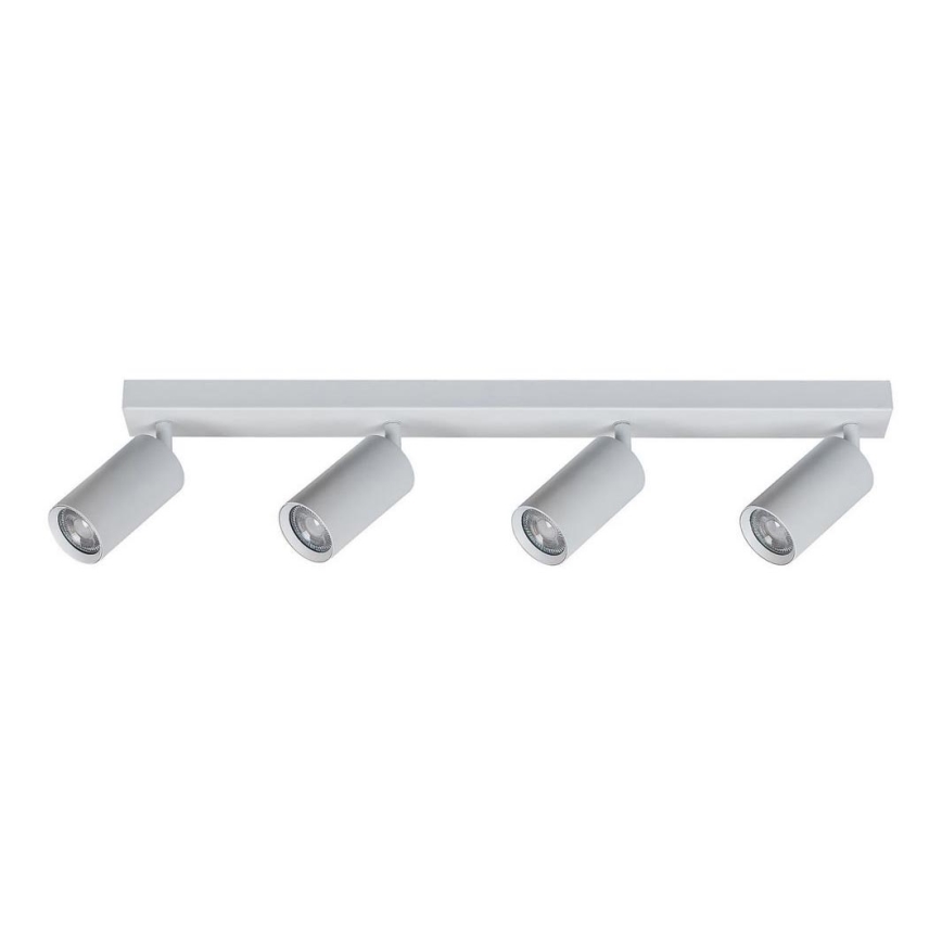 Rabalux - Lámpara de techo con 4 focos GU10/25W/230V blanca