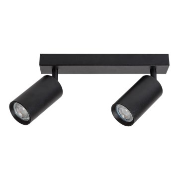 Rabalux - Lámpara de techo con focos 2xGU10/25W/230V negro
