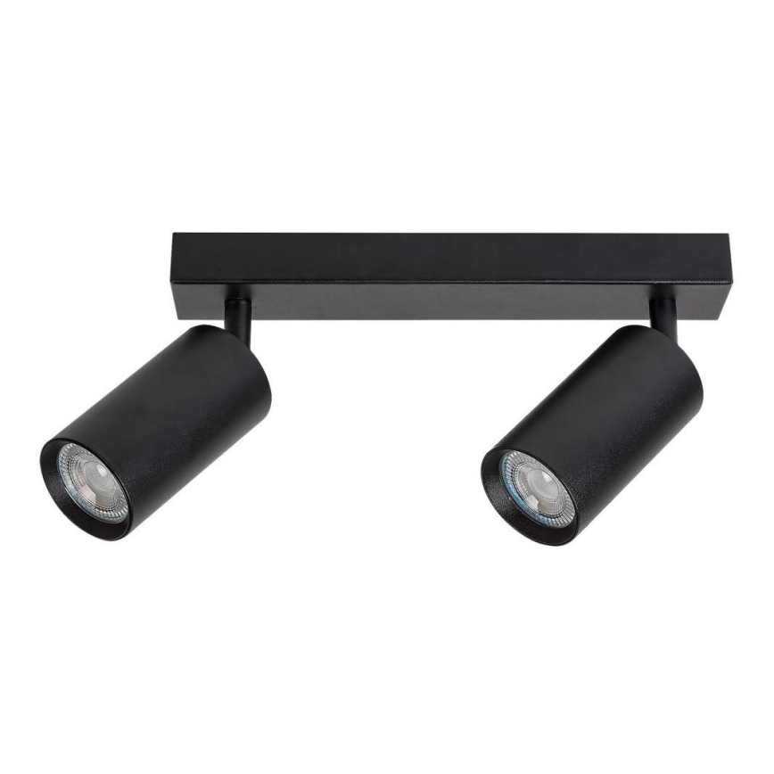 Rabalux - Lámpara de techo con focos 2xGU10/25W/230V negro