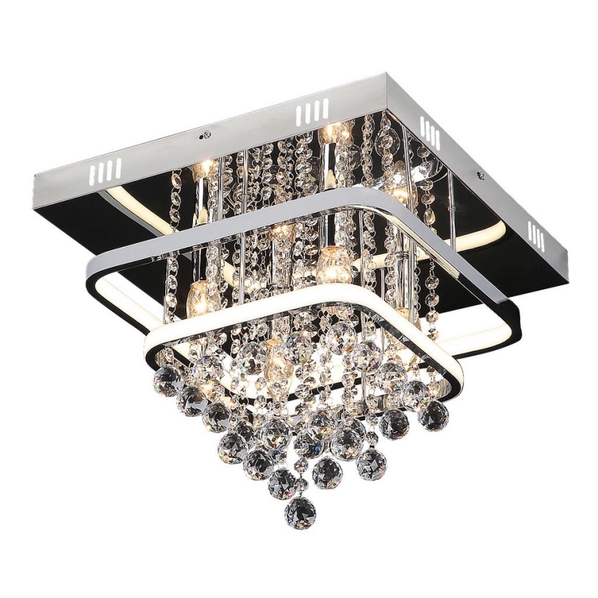 Rabalux - Lámpara de techo de cristal LED/36W/230V + 4xE14/40W