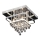 Rabalux - Lámpara de techo de cristal LED/36W/230V + 4xE14/40W