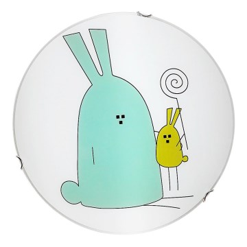 Rabalux - Lámpara de techo infantil 2xE27/60W/230V, Ø 40 cm