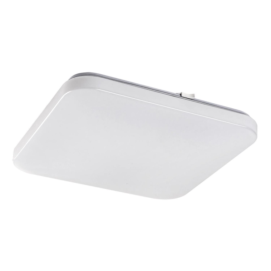 Rabalux - Lámpara de techo LED con sensor, 12W/230V, 4000K, 28x28 cm